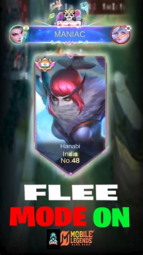 Couldn’t Take Revenge…So He Chose to Flee! 😂🔥#mlbb #mobilelegends #shorts