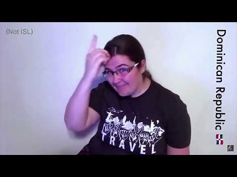 How to Sign DOMINICAN REPUBLIC in American Sign Language (ASL)