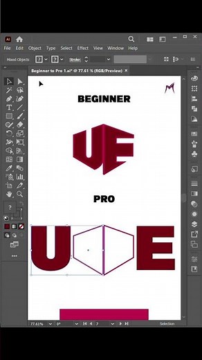 Envelope Distort Tool in Illustrator | Quick Adobe Illustrator Tutorial | #illustrator #logo