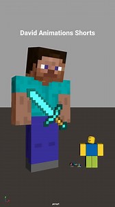 MINECRAFT vs ROBLOX: Which Game is Better? #animation #fun #funny #meme #3danimation #roblox #noob #robloxedit #minecraft #minecraftshorts #minecraftanimation | Idan David Art