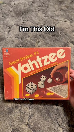 Exactly 70 Years Ago in 1956, the Yahtzee Debuted. The Object of the Game Was to Score Points By Rolling 5 Dice To Make Certain Combinations Like Full House or Large Straight. #yahtzee #boardgames #boardgame #gamenight #familynight