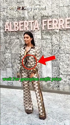 Georgina-style luxury vibes 🤎✨Watch full video for the total outfit price 💸👀