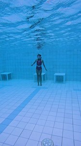 Debora Celedio Mariotti does FRC apnea walk challenge inspired by @mr.10minutes at @freedivesuperhome 25 meters pool. By doing this, this is quite difficult but she’s so happy that she managed to reach one lap freshly with the help of her freediving bikini wetsuit from @trudive_spain and the Neckweight from @lobsterfreedivingweight in order to achieve this🥰.....Freediver: @deborafreediver (AquaQueen of the Universe 2023)Bikini Wetsuit: @trudive_official / @trudive_spain Neck weight: @lobsterfre