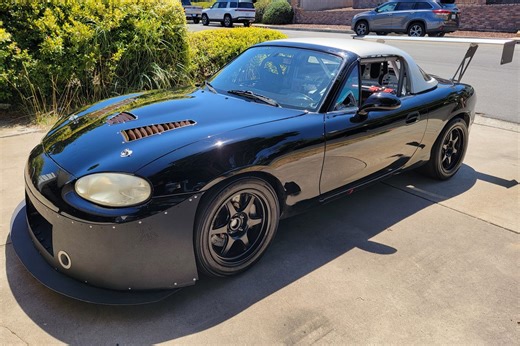 LS3-Powered 1999 Mazda MX-5 Miata Track Car 6-Speed