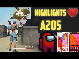 HIGHLIGHTS a20s Free fire. (EDIT FREE FIRE 2020)