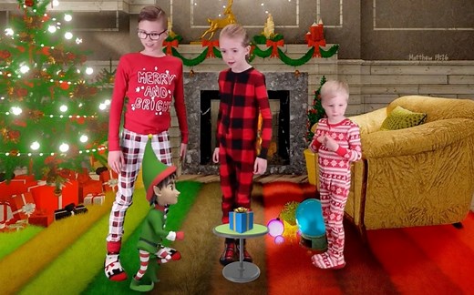 Indoor Workout┃Christmas Elf Fun Run - Christmas Brain Break