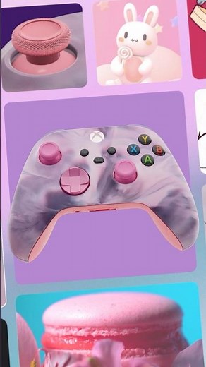 Creatively cute or deliciously designed🐰🍭 Design your controller with Xbox Design Lab