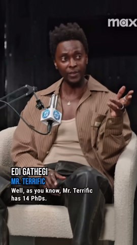 Edi Gathegi’s Superhero Redemption Arc #superman #mrterrific #coyjandreau