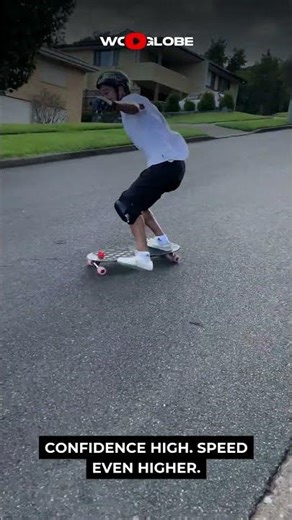 Skating Fail: Thrilling Downhill Adventure Ends in Disaster! || WooGlobe