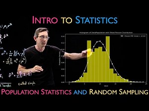 Population Statistics and Random Sampling