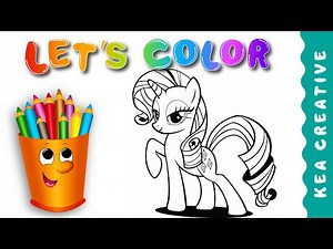 My Little Pony Princess Rarity - @KeaCreative2 - Coloring Pages For Childrens. Enjoy!