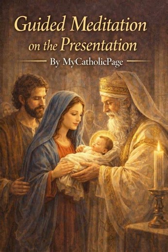 A Guided Meditation on The Presentation #CatholicPrayer