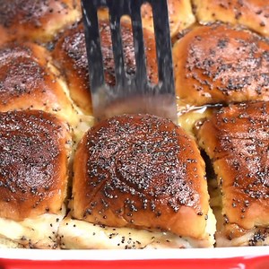 499K views · 5.7K shares | These Turkey & Cheese Sliders are a family favorite!! RECIPE: https://www.lemontreedwelling.com/baked-turkey-cheese-sandwiches/ | Lemon Tree Dwelling | Facebook