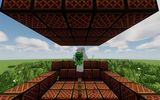 【MC】notebot 演奏 Counting Stars