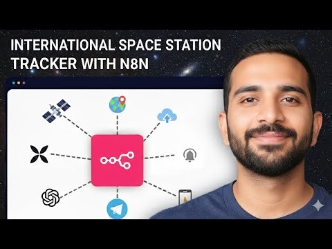 Automate Real-Time International Space Station View pass Alerts near you with n8n | iamvaar
