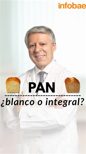 ¿Pan blanco o integral? El pan blanco se elabora con trigo refinado, lo que facilita la digestión Pero en ese proceso pierde gran parte de la fibra y nutrientes que sí conserva el pan integral La elección depende de lo que busques en tu alimentación. ¿Vos con cuál te quedás? 👇 Los leo. | Dr. Daniel López Rosetti