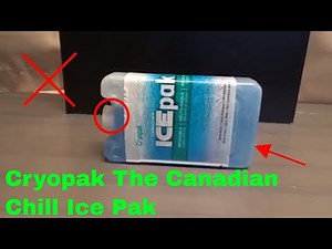 ✅ How To Use Cryopak The Canadian Chill Ice Pak Review