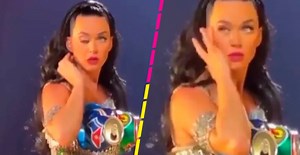 ¿Un robot? Katy Perry 'aclara' los rumores sobre el video viral de su ojo