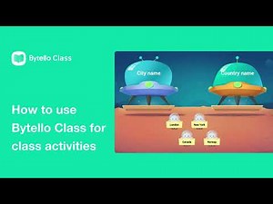 How to use Bytello Class for class activities