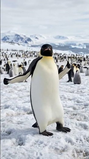 Penguin Dancing Like No One's Watching (Motion Control) 🐧❄️🕺