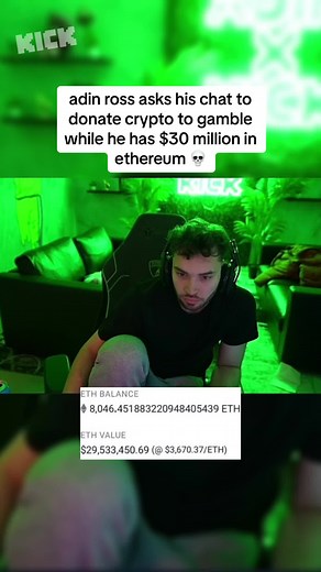 Adin Ross Crypto Donation Gambling Scam Exposed