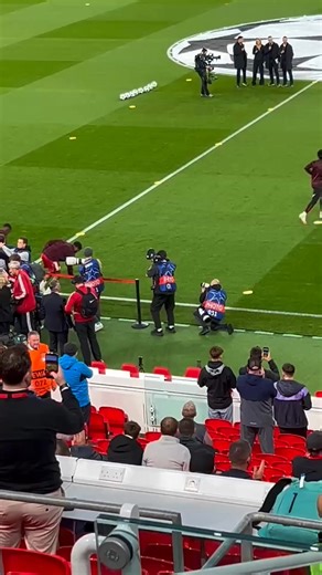 Alexander Isak takes to the Anfield pitch for the first time as a Liverpool player 🤩 #soccer #lfc #liverpoolfc #isak #championsleague | Daily Mail Sport