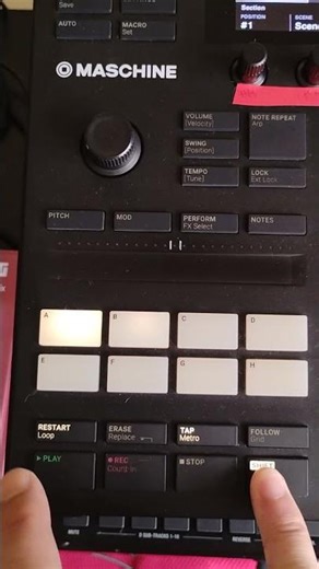 Shift+Restart Loop=Loop Play on Maschine mk3