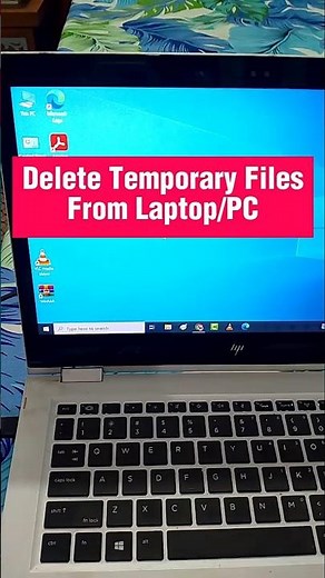 How To Delete All The Temporary Files From Laptop Or PC (FREE UP DISK SPACE)