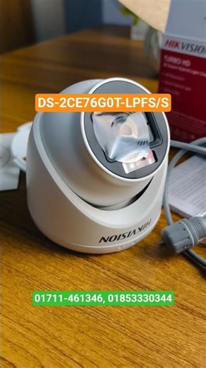 Hikvision DS-2CE76G0T-LPFS/S 3MP Dual Light Audio Dome Camera Review | Color Night Vision Camera BD