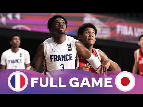 Group Phase | France v Japan | Full Basketball Game | FIBA U17 Basketball World Cup 2026