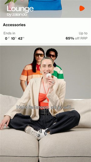 Verwachting: hoog. De werkelijkheid: nog beter. Droomlooks met tot 75% korting op designermerken, bij Lounge by Zalando. | Lounge by Zalando