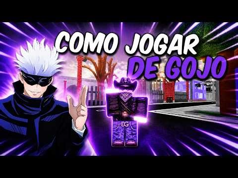 APRENDA a jogar de SATORU GOJO do jeito CERTO no ROBLOX!