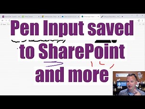 PowerApps Pen Input to SharePoint