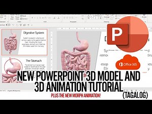 Animated 3D Models in PowerPoint OFFICE 365 | FULL TUTORIAL IN TAGALOG