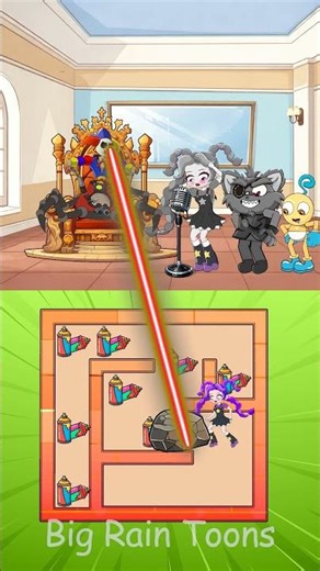 🎨 Lily & Giblet Lost Their Colors… Can You Help? 😱#poppyplaytimechapter5 #animation