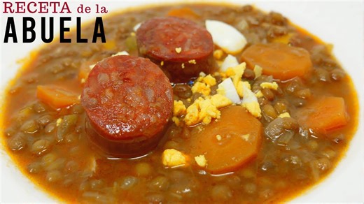 Lentejas con chorizo – receta casera y sabrosa