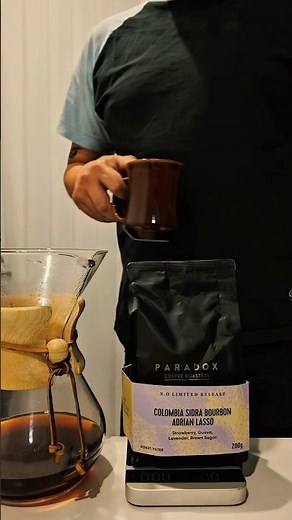 Appreciate the moment! 🙏☕️☝️ #chemex #coffeelover #coffeeathome