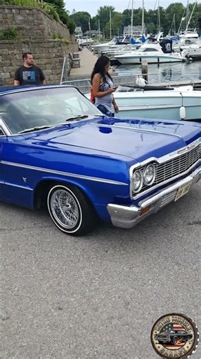 Stunning Blue '64 Chevy Impala Lowrider! 💙🌊