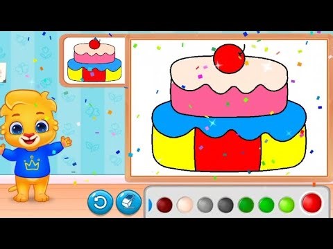 🌈Let's Fill The Colours | Shape Matching | Colour Learning Games #youtubeshorts