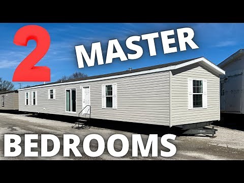 HUGE single wide BUT only 2 bedrooms! So much space in this mobile home! House Tour