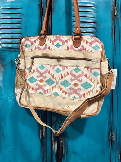 Class Cowhide Aztec Duffel Bag - Etsy