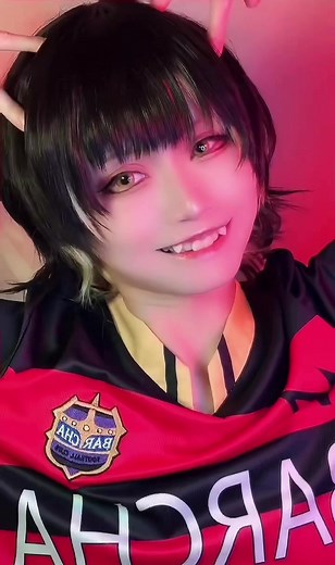 ばちにゃ🐝#ブルーロックコスプレ #ブルロコスプレ #蜂楽廻コスプレ #bluelockcosplay #bachiramegurucosplay #megurubachira #cosplay