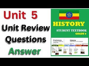 Unit 5 Review Questions Answer