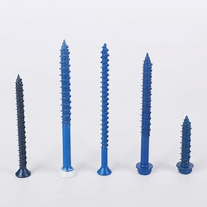 [Hot Item] Window Concrete Frame Screws Masonry Screw Countersunk Head Screws for Concrete