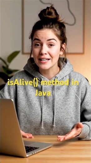 Java interview question | isAlive() method in Java #corejava #interview #javainterview #techshorts