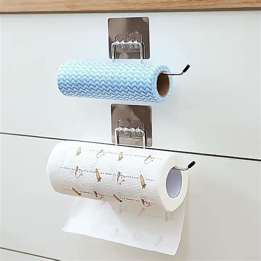 Modern Kitchen Bathroom Towel Tissue Under Cabinet Hanging Rack Paper Roll Holder Buy Paper Roll H