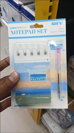 mr diy - small mini notebook notepad with pen