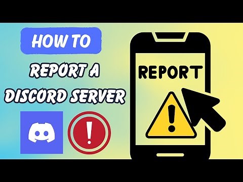How To Report A Discord Server (2024)