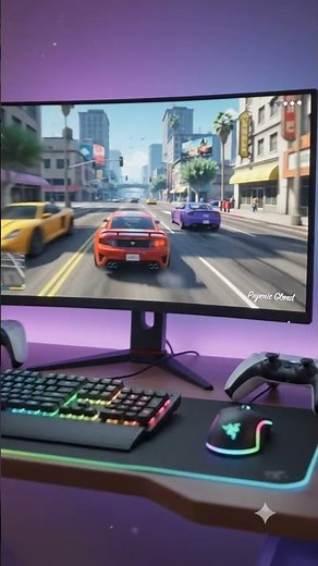 Dream Gaming Room 2026 | Relaxing RGB Setup. #gaming #shorts