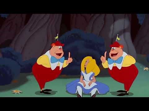 The Many Faces of Alice: Chapter 4 of Through the Looking Glass (Tweedledee & Tweedledum)